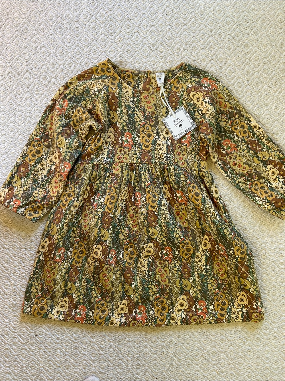 Girl’s Kate Quinn organic cotton dress